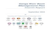 Ganga River Basin Management Plan · PDF file 2018. 4. 3. · IIT Bombay IIT Delhi IIT Guwahati IIT BHU NIH CIFRI Consortium of 7 “Indian Institute of Technology”s Ganga River
