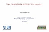 The CANSAC/BLUESKY Connection - CEFA Homecefa.dri.edu/Publications/TimBrown CANSAC workshop...Emissions Production Model (EPM)/Consume v1.02 Consume is a fuel consumption model that