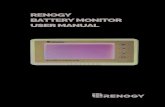 RBM500 Battery Monitor Manual - Renogy Battery...Capacity percentage Present capacity Dynamic indication Present power Present current Present voltage