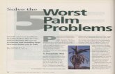 Solve the Worst Palm Problems - Home | MSU Librariesarchive.lib.msu.edu/tic/wetrt/article/1999feb72.pdfsponds roughly with that of the sabal palm [Sabal palmetto) and extends from