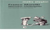 Mucizevi Göstergeler: Edebi Biçimlerin Sosyolojisi Üzerine · 2018. 6. 15. · Franco Moretti Mucizevi Göstergeler ltalyan edebiyat kuramcısı ve eleştirmen. lngilizcede 1983