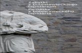 Zabytki z bolesławieckiego lapidarium Památky z boleslaweckého … · 2019. 1. 7. · Muzeum Ceramiki - Dział Ceramiki ul. Mickiewicza 13, 59-700 Bolesławiec tel. +48 75 644