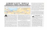 LENIN'S CITY 'DIGS A · 2020. 2. 6. · LENIN'S CITY 'DIGS A GRAVE FOR FASCISM' Hitler claimed that, once encircled, Leningrad would 'fall like a leaf'. But the city had a fierce