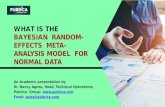 Bayesian random-effects meta-analysis model for normal data – Pubrica
