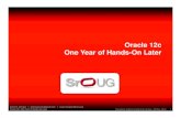 Oracle 12c One Year of Hands-On Later...XDBADMIN NO NONE YES Y XS_CACHE_ADMIN NO NONE YES Y XS_NAMESPACE_ADMIN NO NONE YES Y XS_SESSION_ADMIN NO 1* select -----ALTER ANY SQL TRANSLATION