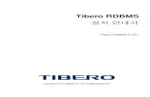 Tibero RDBMS - TmaxData 4 SP1... · 2019. 6. 26. · Tibero RDBMS를 설치하기에 앞서 확인하고 설정해야 할 준비 사항을 기술한다. 제3장: 설치 및 제거