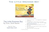little drummer boywildflowerramblings.bloomyourbusiness.org/wp-content/... · 2014. 6. 18. · The Little Drummer Boy The Little Drummer Boy by Ezra Jack Keats This printable pack