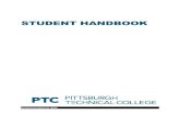PTC Student Handbook - Pittsburgh Technical College · 2020. 8. 14. · Page 6 of 97 SECTION I: GENERAL INFORMATION Welcome to Pittsburgh Technical College In an effort to provide