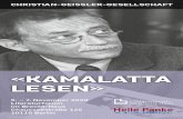 «KAMALATTA LESEN»christian-geissler.net/wp-content/uploads/2020/09/Kamala... · 2020. 9. 11. · Cornelius Schwehr (Freiburg) MUSIK IN DER SPRACHE, SPRACHE ALS MUSIK. PODIUMSDISKUSSION