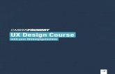 UX Design Course - CareerFoundry · 2020. 10. 27. · Your UX journey begins now! In this information package, you will learn more about how to apply for an education voucher (Bildungsgutschein)