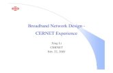 Broadband Network Design - CERNET Experienceapricot.net/apricot2005/slides/T8-1_1.pdf7 CERNET2 Backbone (1) 8 CERNET2 Backbone (2)! 5 10 GPops are connected via 10G DWDM links ! 15