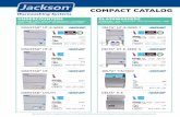 ELIMINATION - Jackson WWS › wp-content › uploads › 2016 › 08 › Compact-Catalog.pdfHIGH TEMP DOOR-TYPES ... 0.52 (Turbo) 64” x 30” x 681/2” ... Jackson WWS is a full-line