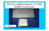 Reverse engineering on 3.4 GHz DJ6EP transverter...IC4 : SNA586 (S5) F5DQK – décembre 2014 Transverter DJ6EP 3400 / 146 MHz vers. 1c 13 Direct comparaison with its 3.4 GHz DB6NT