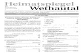 Heimatspiegel der gemeinschaft Wethautal · VI.StadtStößen Wahlberechtigteinsgesamt(A1+A2+A3) 884 Wähler/inneninsgesamt 390 UngültigeStimmzettel 13 GültigeStimmzettel 377 GültigeStimmen