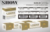 SHOW CIGARS · 2015. 7. 2. · show item number sweet classic 100's filtered cigars box sweet classic silow filtered cigars and low filti 200 fl surgeon of the product configuration
