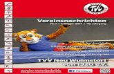 TVV Neu Wulmstorf von 1920 e.V. · 2017. 8. 21. · rin Friedel Reim hat tatsächlich noch die 1. Ausgabe der Vereinsnach-richten gefunden. Jetzt fehlt an der kompletten Sammlung