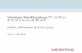 Veritas NetBackup™ ドリファレンスガイド...第 1 章 概要..... 10 NetBackup コマンドについて.....10 複数階層のメニューの操作.....11 NetBackup ...
