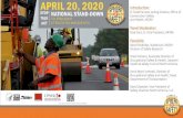 National Stand-Down to Prevent Struck-by Incidents · 2020. 7. 18. · support a National Stand-Down to Prevent Struck- by Incidents • Identify materials needed to support Stand-Down