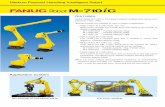 FANUC SA - Operating space M-710+C · 2019. 10. 9. · FANUC Robot M-710+C is the medium payload handling robot whose wrist payload is 12kg - 70kg . Seven models are available to
