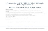 AssociatePI Fill in the Blank Study Guide · 2019. 6. 20. · CPCU® 530 Free Trial Study Guide How to use this guide: Use this guide as you go through the CPCU® 530 Comprehensive