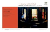 THEA MUSGRAVE - booklets.idagio.com · 3 THEA MUSGRAVE / Chamber Works for Oboe / Nicholas Daniel M 907568 harmonia muni Rich and powerful musical language and a strong sense of drama