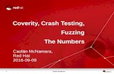 Coverity, Crash Testing, Fuzzing The Numbers · 2017. 8. 24. · 3 Caolán McNamara Process integration Run about twice a week Those are the nums of slots coverity makes available
