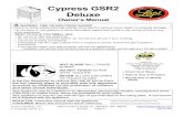 Cypress GSR2 Deluxe - Travis IndustriesCypress GSR2 Deluxe - Travis Industries ... 7