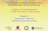 The Chinese University of Hong Kong The Nethersole School of … · 2015. 1. 9. · • In Hong Kong – Another study of 734 Chinese elderly with High Old Age Allowance aged 70 or