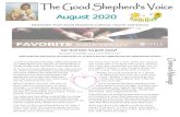 Newsletter from Good Shepherd Lutheran hurch and School 2020. 8. 8.¢  Newsletter from Good Shepherd