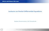 Lectures on Partial Differential Equations · 2019. 2. 28. · Lectures on Partial Differential Equations Stephan Russenschuck, CAS Thessaloniki. Stephan Russenschuck, CERN TE-MSC-MM,