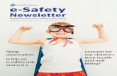 e-Safetyesafety-adviser.com/wp-content/uploads/2015/02/Parents...e-Safety ewsletter elping to keep your children safe online PARENTS EDITION NO. 9 FEBRUARY 2015 Sleep deprivation.