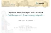 Beuth Hochschule für Technik Berlinpublic.beuth-hochschule.de/~kleinsch/Expl_FEM/2005_Impl... · 2005. 12. 12. · signals LS-DYNA to perform eigenvalue analysis, then stop number