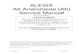 ALESIS A6 Andromeda (A6) Service Manual - UCCzarquin/files/a6man/a6 service...Confidential Alesis Service Manual 8-31-0089-C ALESIS A6 Andromeda (A6) Service Manual P/N: 8-31-0089-C