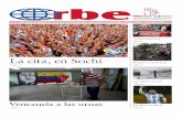 La cita, en Sochi - Prensa Latina...La cita, en Sochi Venezuela a las urnas Romance en Ámsterdam Trump versus Salud 2 En la Semana DEL 7 AL 13 DE OCTUBRE DE 2017 SEMANARIO INTERNACIONAL