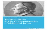 blake additional items - E.J. Pratt Library...46 Life of William Blake : with selections from his poems and other writings / by Alexander Gilchrist. A new and enlarged edition, illustrated