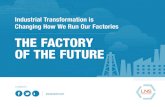 The Factory of the Future · 2020. 12. 11. · THE FACTORY OF THE FUTURE. PAGE. 4 . The Role of Data. The Factory of the Future (FoF) is not a checklist of emerging tech nologies