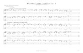 Pentatonic Patterns 1 · 2020. 12. 27. · Pentatonic Patterns 1 (E Minor Pentatonic) Tab by Jose Churruca Standard tuning = 122 Tab by Jose Churruca 1/12 30 30 20 30 20 20 20 20