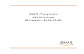 AWS Outposts - API Reference · 2020. 11. 23. · AWS Outposts is a fully-managed service that extends AWS infrastructure, APIs, and tools to customer premises. By providing local