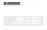 ApTest Manager User Guide · 2016. 1. 22. · vi Revision Date Chapter 1 – Introduction RDBMS mirroring (1.5.1) Chapter 2 – Using ApTest Manager Test Set Folders (2.7) Session