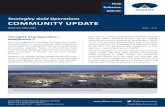 Tomingley Gold Operations COMMUNITY UPDATE · ISSUE 24 / NOV 2020. Ground Foo uswood d uswood o itoi on mi minomu n ou td nouces Community Fund TGO continues to support local community