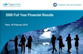 2009 Fully Year financial results - capgemini.com€¦ · Title: 2009 Fully Year financial results Author: Manuel Chaves d'Oliveira Subject: Analysts presentation YE 2009 results