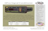 DP10 Signal Conditioner - Dart Controls€¦ · DP10 Signal Conditioner The DP10 is the only panel mount signal conditioner on the market today. Not only does the DP10 convert and