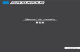 RUX - SR Suntour...2015/12/10  · La RUX RC2 tiene una cámara de aire con volumen ajusta-ble. Esta función permite al ciclista elegir entre una curva ca-racterística más lineal