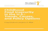 Childhood Food Insecurity in the U.S.: Trends, Causes, and Policy … · 2016. 3. 24. · CRAIG GUNDERSEN AND JAMES P. ZILIAK | CHILDHOOD FOOD INSECURITY IN THE U.S.: TRENDS, CAUSES,