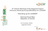 “Standing up for LEADER”apf.seerural.org/.../21.-WG...Serbia_Jagoda-Kocic.pdf · 4th Interim Meeting of the Regional Expert Advisory Working Group (REAWG) on LEADER “Standing