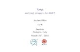 Rivet - and (my) prospects for ALICE · 2016. 3. 22. · Rivet and (my) prospects for ALICE Jochen Klein CERN Seminar Bologna, Italy March 21st, 2016 This is an output file created