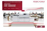 RICOH MP C6503SP MP C8003SP · Find out with the customizable RICOH® MP C6503SP/ MP C8003SP colour digital MFP. Simplify everyday document management tasks and move information quickly