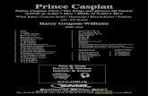 EMR 11869 Prince Caspian corr.Percussion 05052013 · Tel. +41 (0) 27 483 12 00 Fax +41 (0) 27 483 42 43 E-Mail : info@reift.ch Prince Caspian Prince Caspian Flees / The Kings and