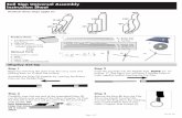 Sail Sign Universal Assembly Instruction Sheet · 2016. 6. 16. · 1.31.14 Page 1 of 2 Products these steps apply to: Sail Sign Universal Assembly Instruction Sheet Product Parts