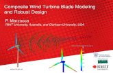 Composite Wind Turbine Blade Modeling and Robust Design · 2015. 10. 28. · Kerop Janoyan, Co-Director CECET Blade Test Facility, Clarkson University, kerop@clarkson.edu . Constant